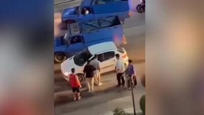 دستگیری راننده مسلح جاده چالوس