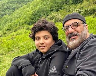 عکس فوری ؛ قاب پربازدید از پسر آقای بازیگر در کنار خواننده مشهور/ تغییر چهره پسر امیر جعفری !