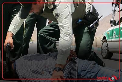 دستگیری راننده مسلح جاده چالوس
