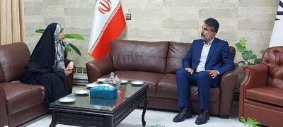 دیدار نماینده مردم ساری و میاندورود با مدیرکل ورزش و جوانان مازندران