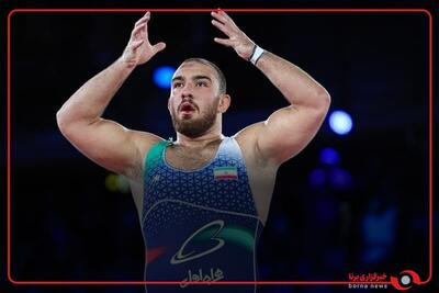 سه طلا امیر حسین زارع در یک قاب