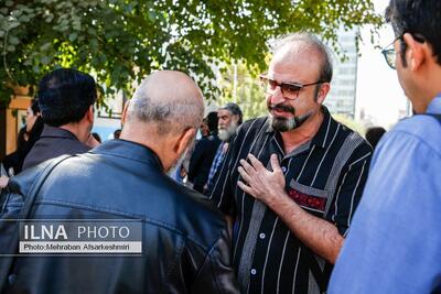 تصاویر: شییع پیکر مرحوم بهمن رجبی، استاد تنبک‌نوازی