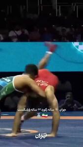ببینید| جوان ۲۱ ساله که رکورد ۲۳ ساله را شکست!