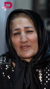 بی‌قراری سوزناک مادر مرحوم امید جهان