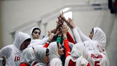 برد ارزشمند بسکتبال دختران ایران