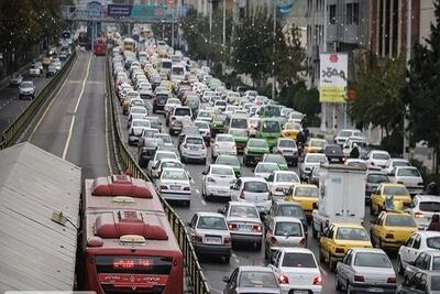 ترافیک سنگین صبحگاهی در برخی از معابر و بزرگراه‌های تهران