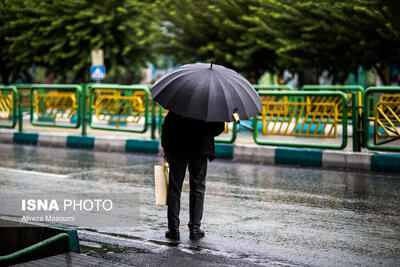 وزش باد و رگبار باران در برخی مناطق کشور
