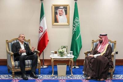 در دیدار پزشکیان و بن سلمان چه گذشت؟