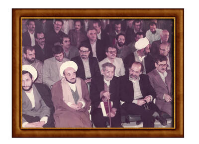 تصاویری منتشرنشده از حضور استاد شهریار در تالار وحدت دانشگاه تبریز