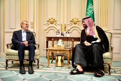 علی لاریجانی با خالد بن سلمان دیدار کرد