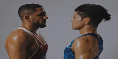 فیس تو فیس شدن رحمان عموزاد و کیوکا به سبک UFC برای فینال کشتی؛ به وقت انتقام - پارس فوتبال