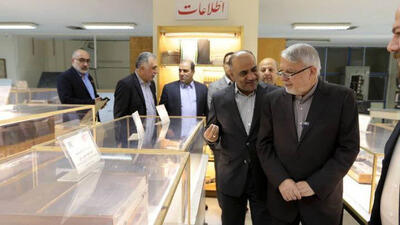 بازدید وزیر میراث‌فرهنگی از موسسه مطبوعاتی اطلاعات/ تأکید بر ثبت و صیانت از میراث مطبوعاتی کشور