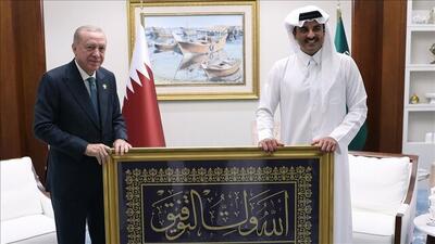 اردوغان: امیر قطر بهترین دوست من است!