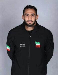 امیرعلی آذرپیرا نقره ای شد