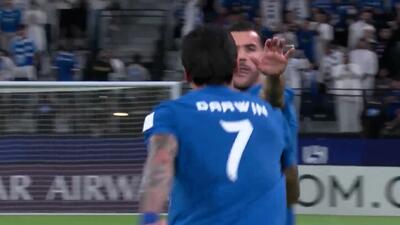 گل اول الهلال به الدحیل توسط نونیز
