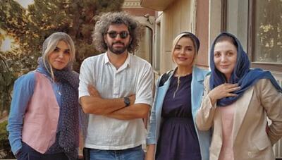 سپیده خداوردی و رویا میرعلمی در پشت صحنه یک فیلم جدید (عکس)
