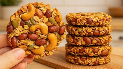 طرز تهیه میان وعده رژیمی بدون شکر و با سفیده تخم مرغ