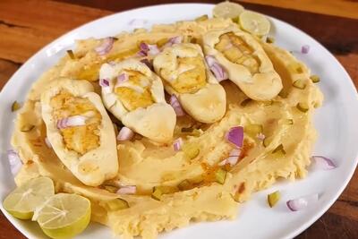 طرز تهیه جوجه کباب خانگی پیچیده در خمیر / سفره ای متفاوت با جوجه کباب