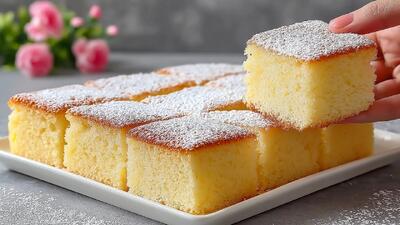 طرز تهیه کیک ایتالیایی ۱۲ قاشقی در ۵ دقیقه!