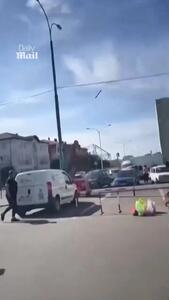 ببینید؛ لحظه وحشتناک اصابت پهپاد روسیه به دانشگاه خارکیف