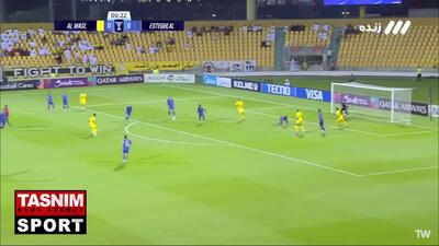 ببینید؛ گل اول الوصل امارات به استقلال توسط فابیو لیما دقیقه ۷
