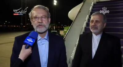 جزئیات گفتگوی لاریجانی در دیدار با بن‌سلمان