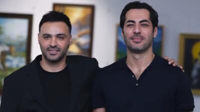 تصویر روز | سامان صفاری و نوید پورفرج در اکران خصوصی | گلی شی