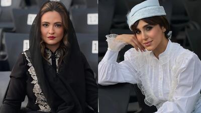 تصویر روز | نگار نیک‌دل و گلاره عباسی در پشت صحنه تئاتر | گلی شی