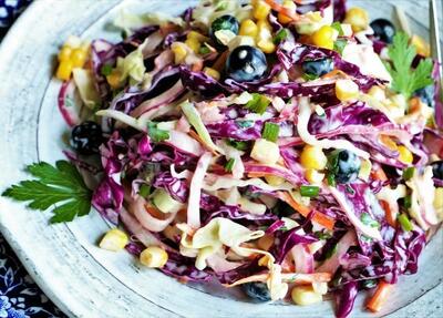 طرز تهیه سالاد مکزیکی