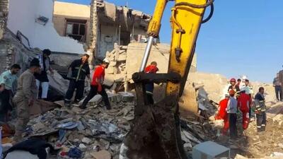 افزایش آمار جانباختگان حادثه‌ی انفجار گاز شهری در اهواز
