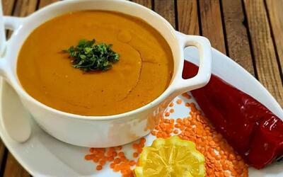 طرز تهیه سوپ عدس