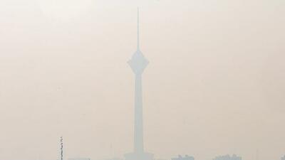 هوای تهران همچنان آلوده است