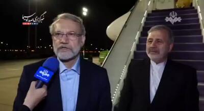 پیغام مهم لاریجانی پس از دیدار با بن سلمان