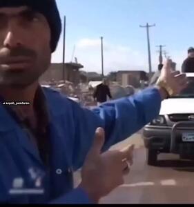 تصاویری از بازرسی مخفی رهبر انقلاب در زلزله بم