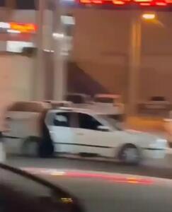 لحظه فرار سارقین یک طلا فروشی در جزیره قشم
