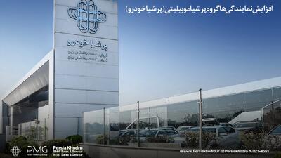 رشد ۲۲۷ درصدی نمایندگی‌های گروه پرشیا موبیلیتی در ایران