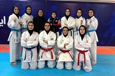 دختران کاراته ناشنوایان در دوازدهمین اردوی آمادگی برای المپیک - پارس فوتبال