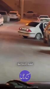 فیلم لحظه فرار دزدان مسلح طلا فروشی در درگهان  جزیره قشم