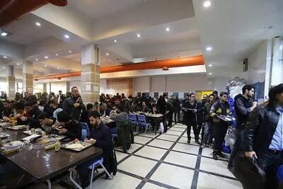 جنجال در سلف دانشگاه همدان  + واکنش یک مسئول