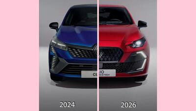 تغییرات بزرگ در رنو کلیو؛ مقایسه مدل 2024 و 2026 (+عکس)
