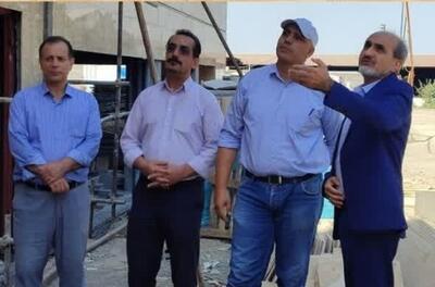 بازدید مدیر درمان تأمین اجتماعی گلستان از پروژه پلی کلینیک علی آباد کتول