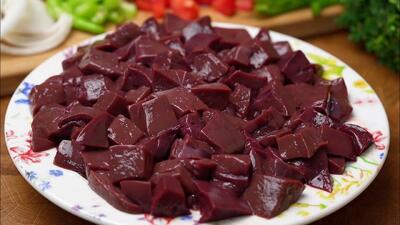 طرز تهیه جگر بدون نیاز به آتیش و منقل