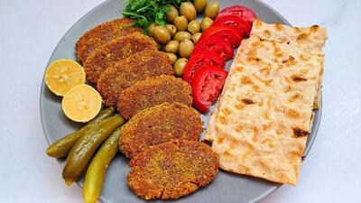 طرز تهیه کتلت گیاهی بدون گوشت و تخم مرغ