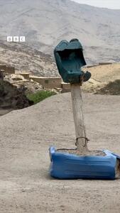 ببینید؛ راه‌حل عجیب اهالی روستایی در افغانستان برای رفع مشکل آنتن‌دهی موبایل