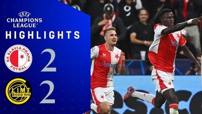 خلاصه بازی اسلاویا پراگ 2-2 بوده/گلیمت