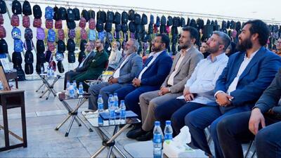 تلالو نسیم مهربانی در میدان آزادی