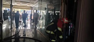 شمار مصدومان حادثه آتش‌سوزی سبزوار به ۴۷ نفر رسید