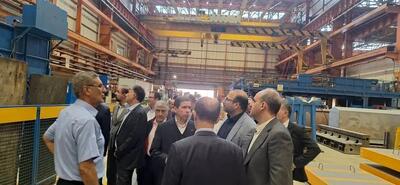 دیدار رئیس هیات مدیره و مدیرعامل شرکت فولاد خوزستان با مدیرعامل گروه مپنا