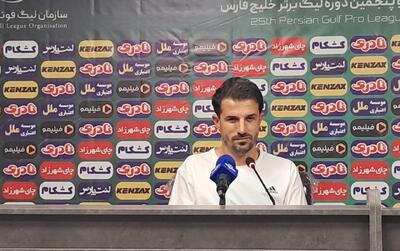 کنفرانس خبری قاسم حدادی‌فر، سرمربی تیم فوتبال ذوب آهن اصفهان