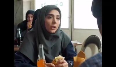 وقتی یاسمن سریال لحظه گرگ و میش برای نامزدش ناز می‌کند